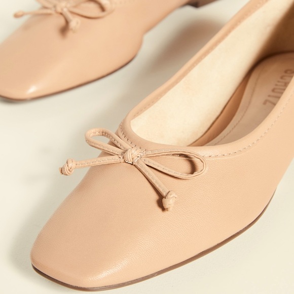 SCHUTZ Square Toe Ballet Flat - Picture 1 of 4